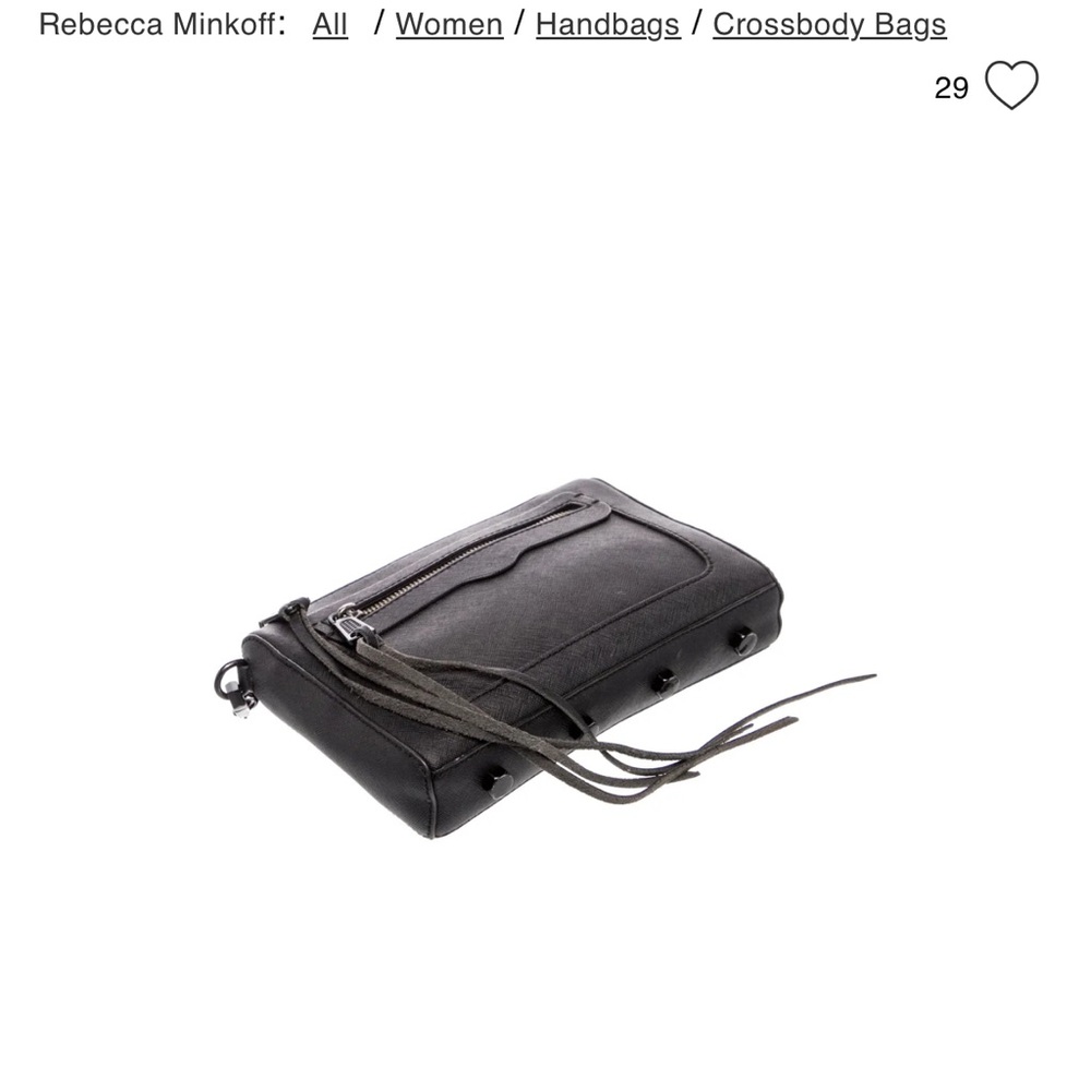 Rebecca Minkoff Suede Crossbody Bag - like new - Picture 4 of 6